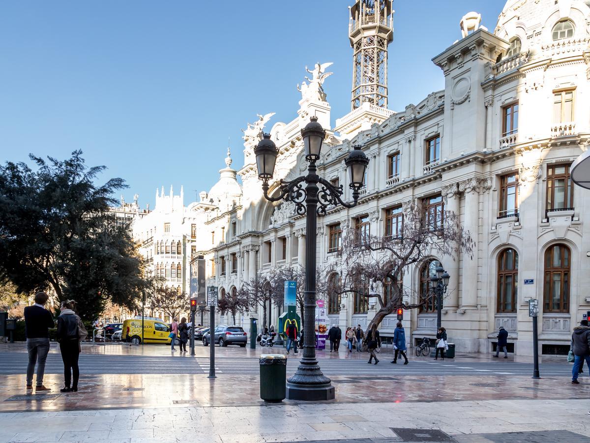 Apartament Travel Habitat Ayuntamiento Walencja Zewnętrze zdjęcie